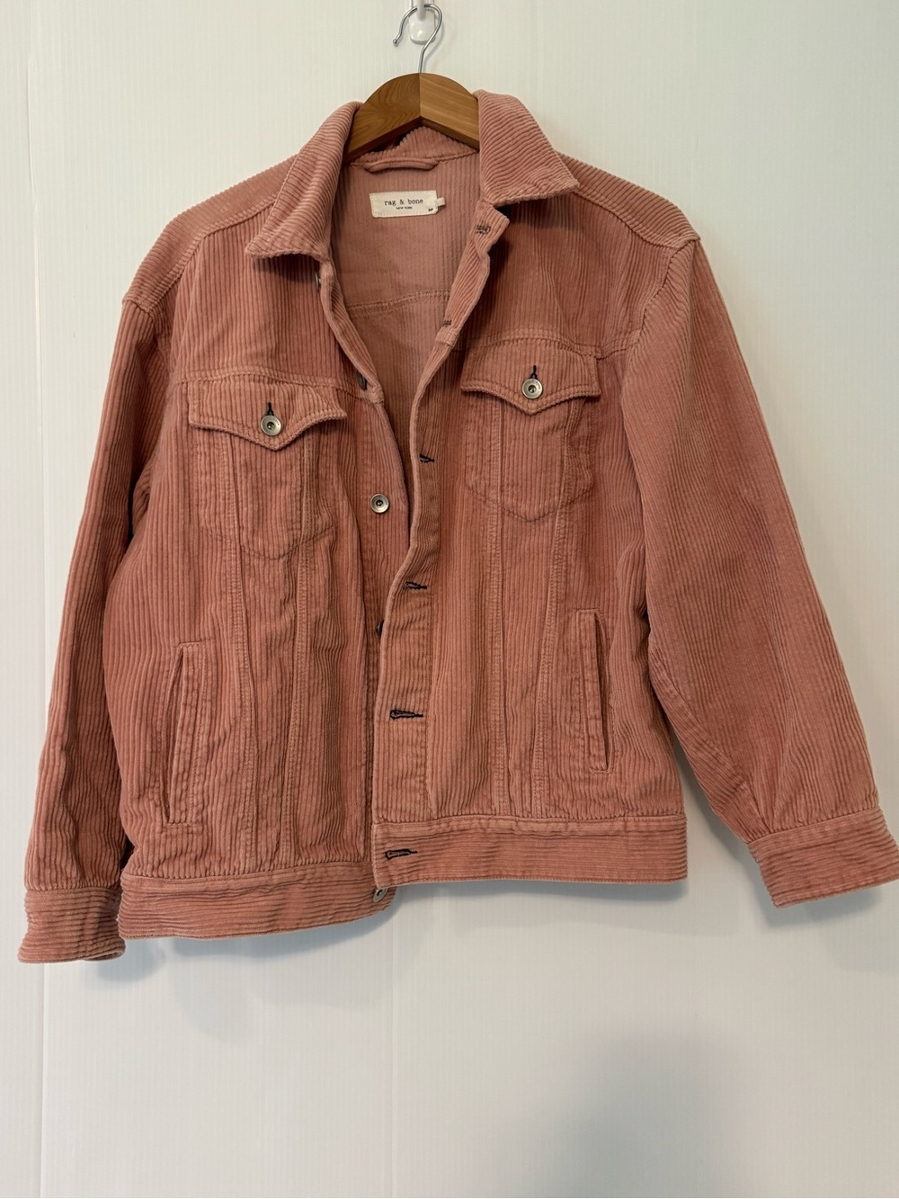 rag & bone Corduroy Jacket in Dusty Rose
